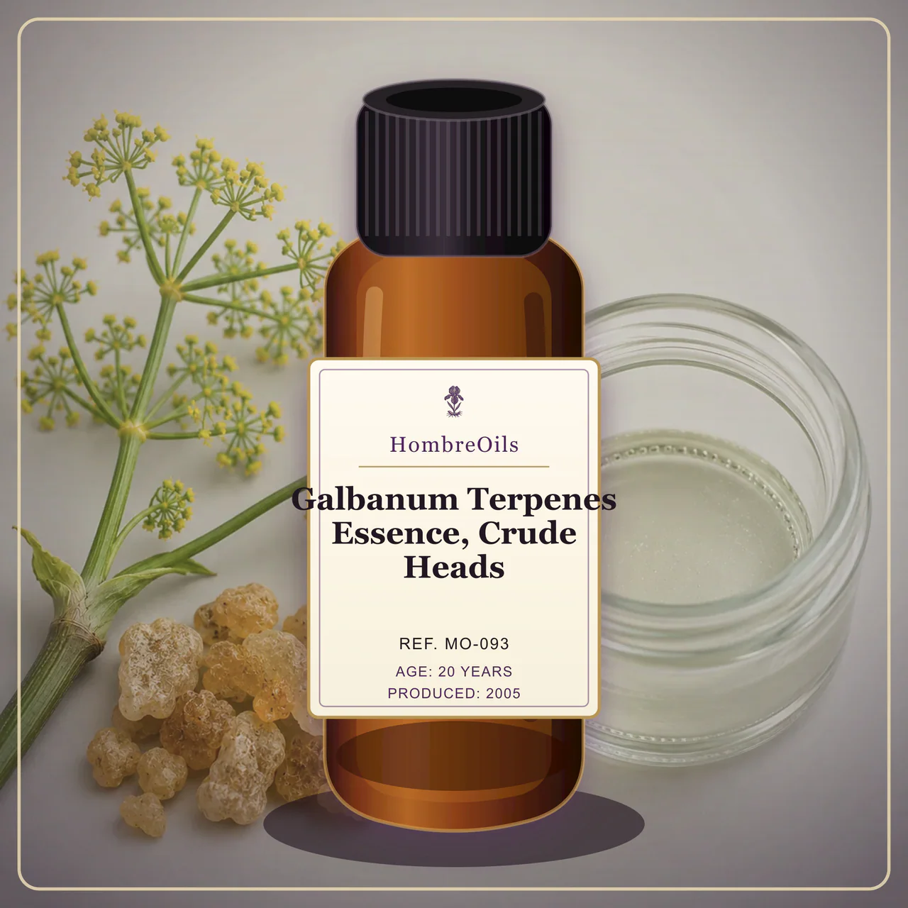 Galbanum Terpenes Essence, Crude Heads