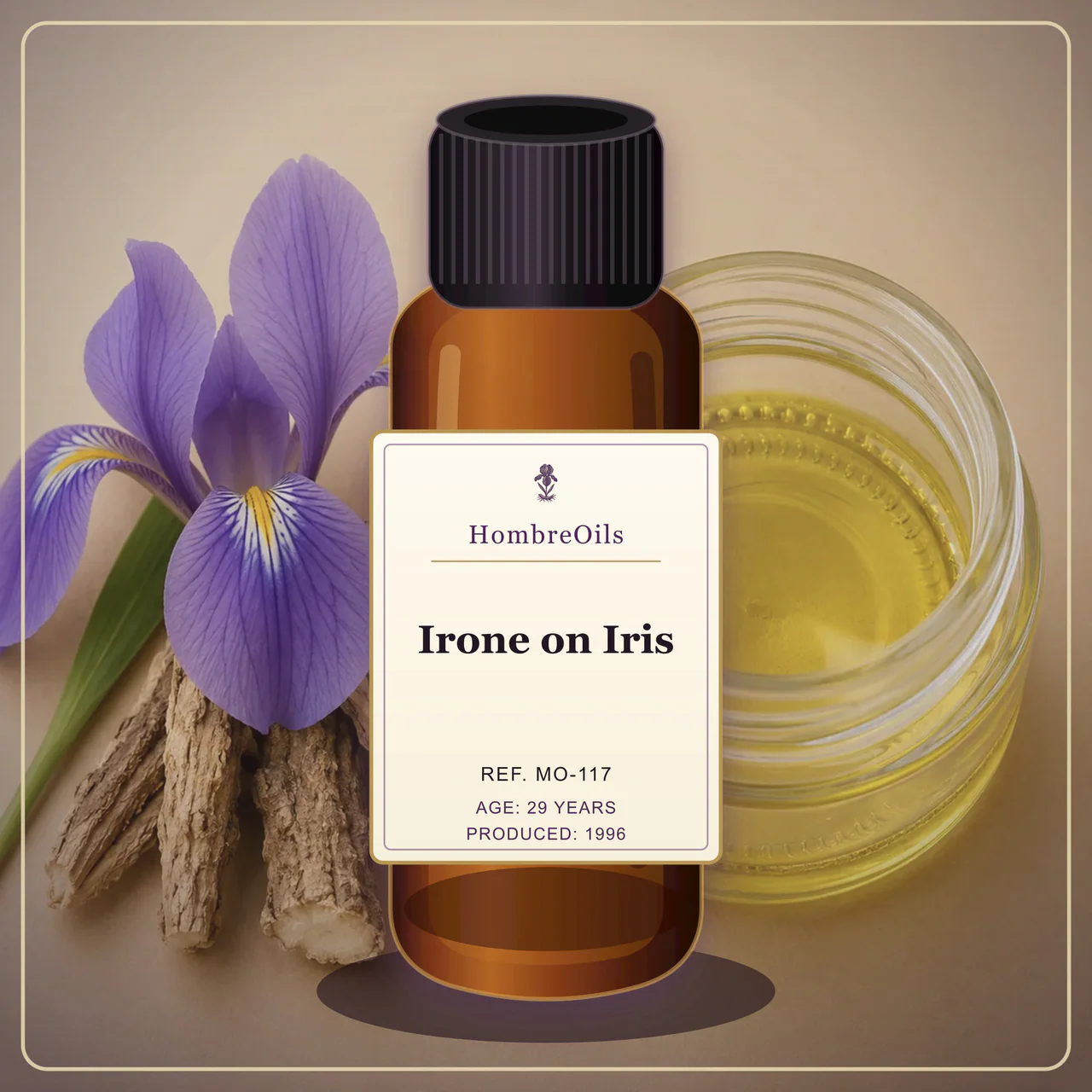 Irone on Iris