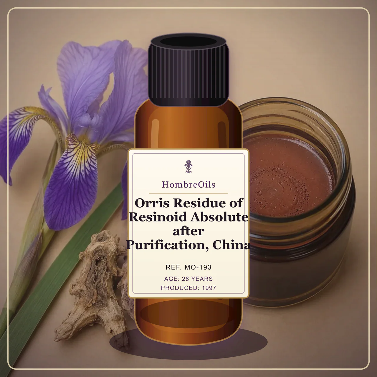 Orris Residue of Resinoid Absolute after Purification, China