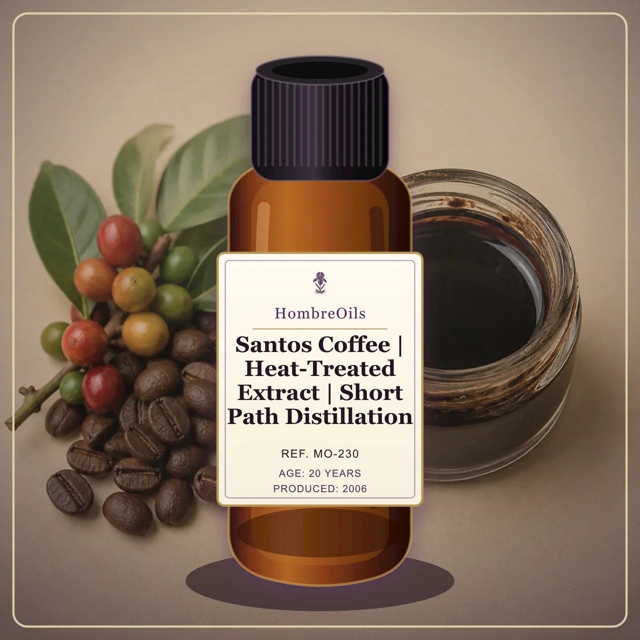 Santos Coffee | Heat-Treated Extract | Short Path Distillation