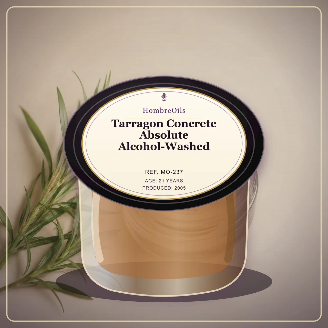 Tarragon Concrete Absolute Alcohol-Washed